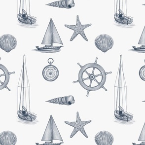 Ocean Sail - Illustration Wallpaper