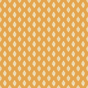 Boho Motif Pattern Yellow - Small