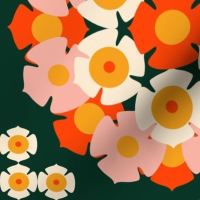 Retro flowers