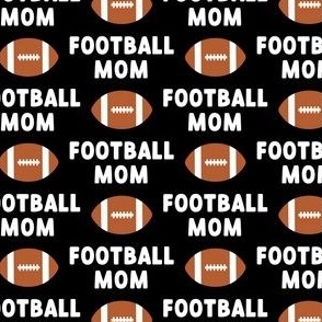 Football mom - black  - LAD22