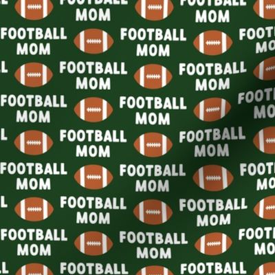 Football mom - dark green - LAD22
