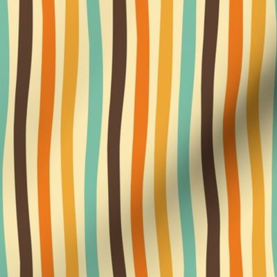 Retro vertical stripes