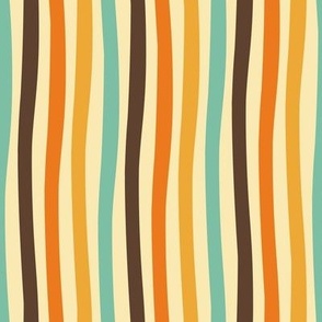 Retro vertical stripes
