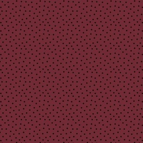 bkrd Hello Halloween Polka Dot 1.3x1.3 black & plum