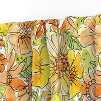 Retro Floral Fun // Large