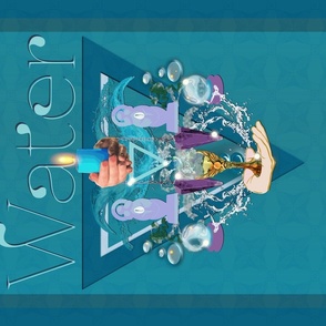 WH - Wiccan Water element - Poster