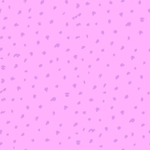 Painted spots magenta pink purle by Jac Slade