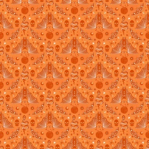 Gothic Halloween All Orange by Angel Gerardo - Small Scale