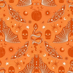 Gothic Halloween All Orange by Angel Gerardo