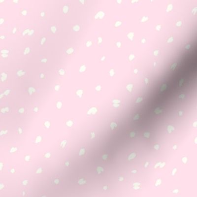 Painted spots baby pink by Jac Slade