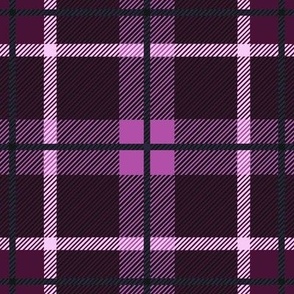 Purple Plaid // Medium // Scottish Tartan 
