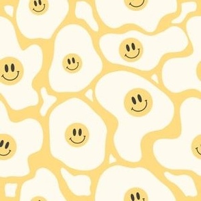 Smiley Eggs Yellow