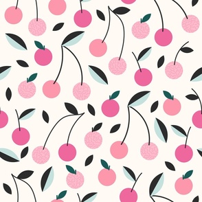 Cherries Pink