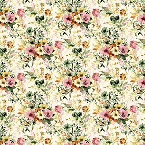 A Vintage Watercolor Chintz - small 