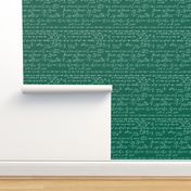 Education Teacher Chalk Board Green