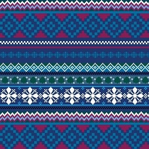 Winter Knit Stripe