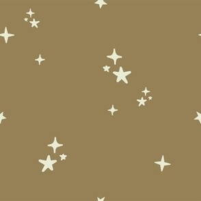 Star Print - Neutral Gold - Large - Dare Mighty Things
