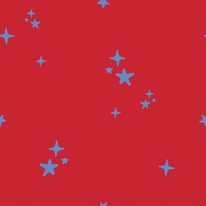 star print - traditional red - large - dare mighty things