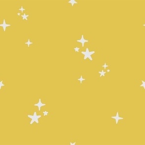 star print - traditional yellow - large -dare mighty things