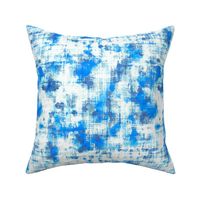 Softened Dotted Linen, Blue tones, 12 in