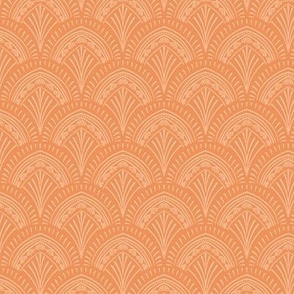 Boho fan arch brown orange ochre Regular Scale by Jac Slade.jpg