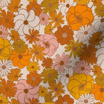 Retro Florals – Tiny