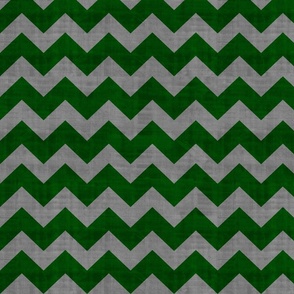 Snake House Chevron Green and Silver large scale