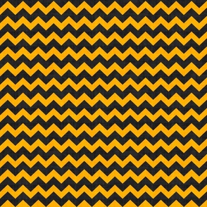 Badger House Chevron Yellow and Black small scale