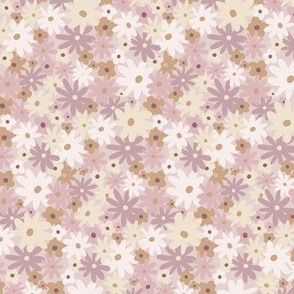 ditsy floral - dusty lilac