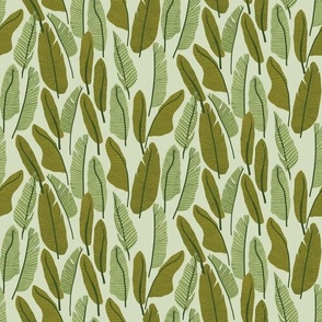 Banana Palm || Green on Green ||Outdoor Oasis Collection by Sarah Price 