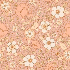 Dusty Pink Floral 
