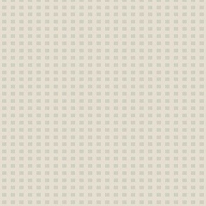 Plotted: Linen & Foggy Sage Geometric Dot, Modern Small Print, Tiny Dots