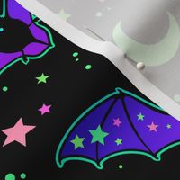 Halloween Bats Stars Moon Cute Halloween-01