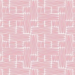 Medium Abstract Plus Lines Pink