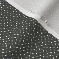 Starlight Muted - Blue/white dots (Grey Background)