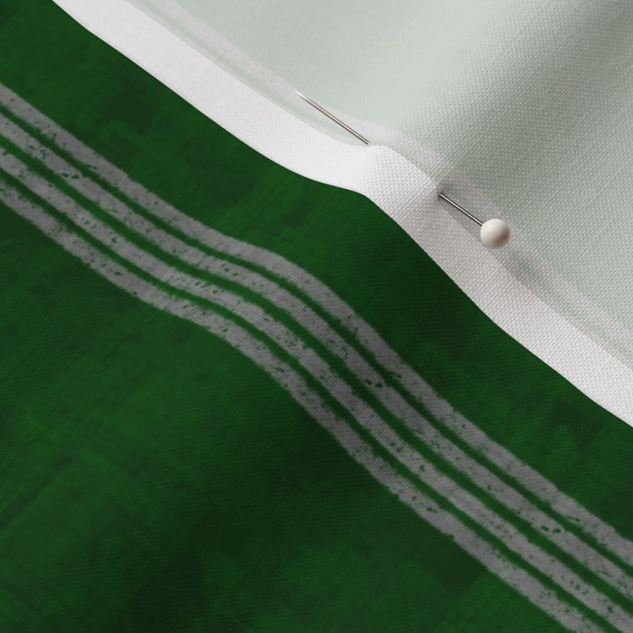 Snake House Stripes Green and Silver