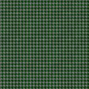 Snake House Houndstooth Green and Silver small scale