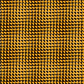 Badger House Houndstooth Black and Yellow small scale