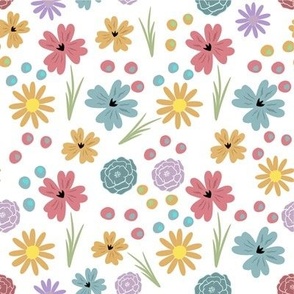 Toss Spring Rainbow Floral (small)