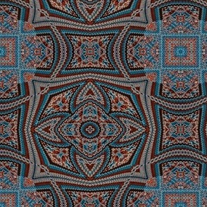 Turkish octagon tapestry 