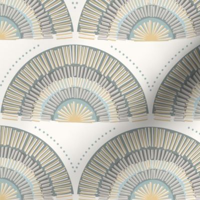 Moonrise Art Deco large scale soft neutrals by Pippa Shaw-06