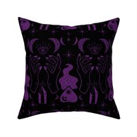 Dark Magic Witchy Repeating Pattern