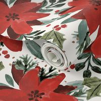 Wonderland Poinsettia - red flowers 24in 150