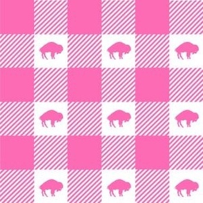buffalo plaid pink
