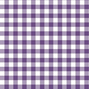 Purple  Gingham