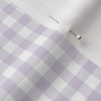 Pale Lilac Gingham