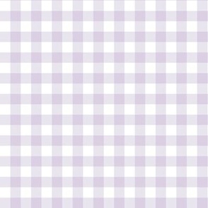 Pale Lilac Gingham