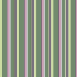Stripes - Cellular (Coral 1) - artichoke palette