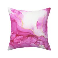 Abstract Pink Alcohol Ink