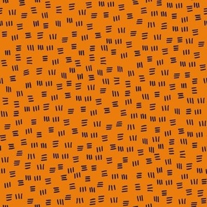 Dots in Orange
